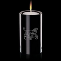 Medium Black Tissot Candle Holder (3 1/2")